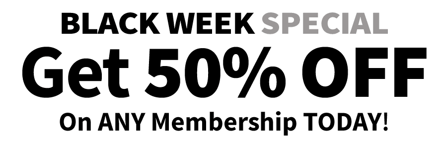 SPECIAL BLACK WEEK OFFER