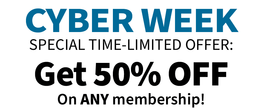 SPECIAL CYBER WEEK OFFER