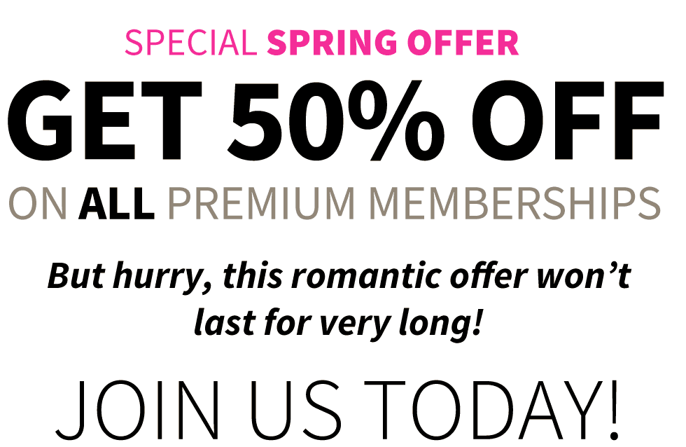 SPECIAL SPRING OFFER