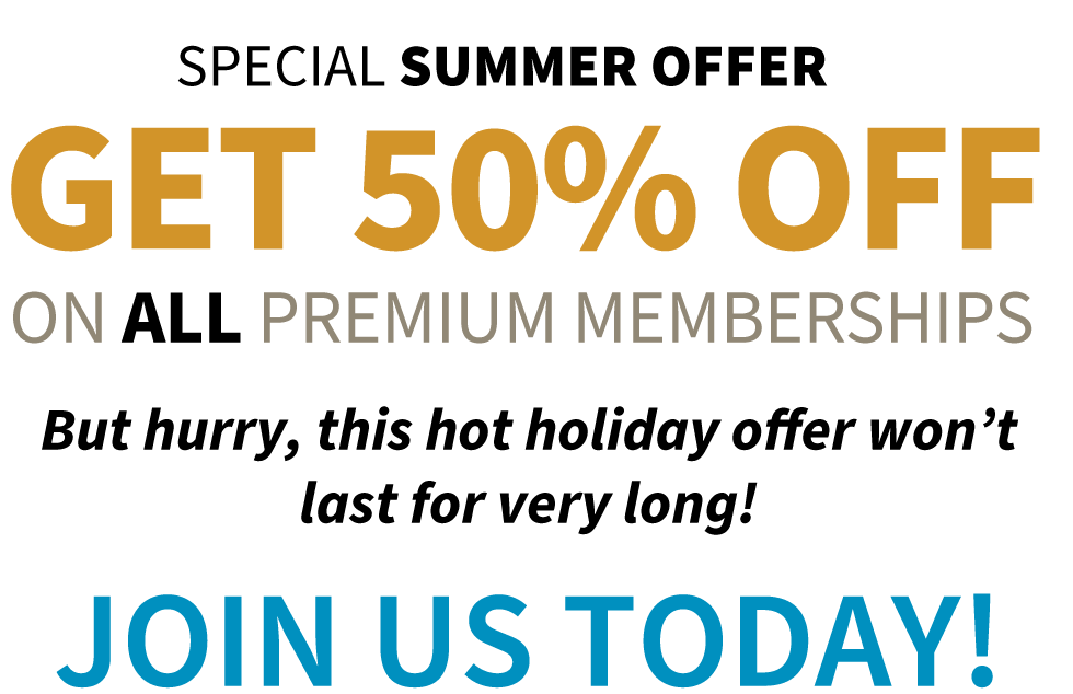 SPECIAL SUMMER OFFER